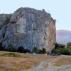 Vörös kő a Krím-félszigeten.  Sziklavörös kő.  Mikor a legjobb menni?